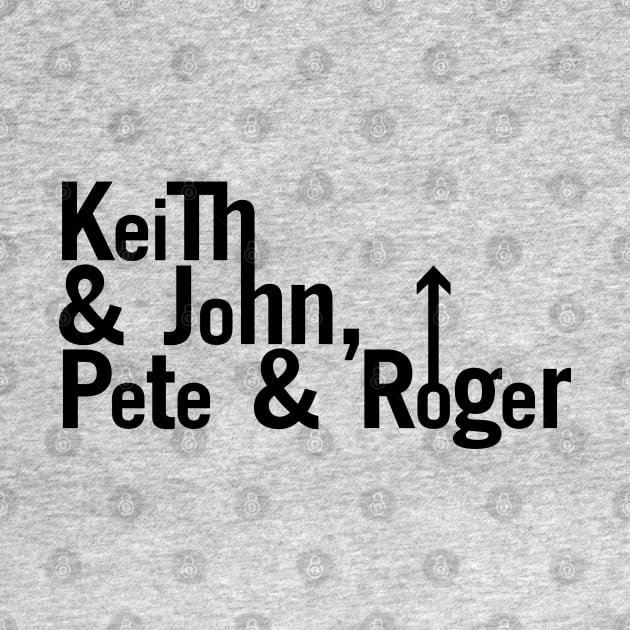 Keith & John, Pete & Roger by DAFTFISH